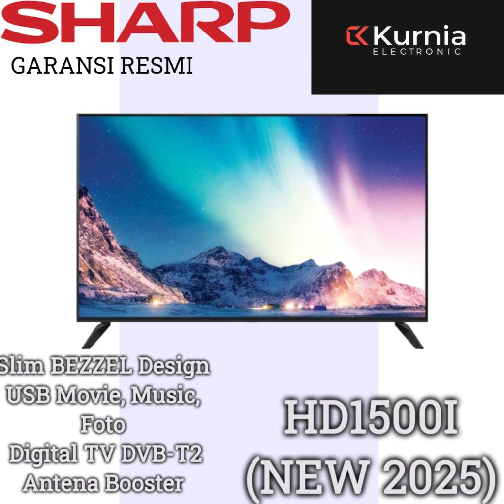 SHARP 32HD1500i /  2T-C32HD1500i / 32HD1500 LED TV DIGITAL 32 inch 2025 Series