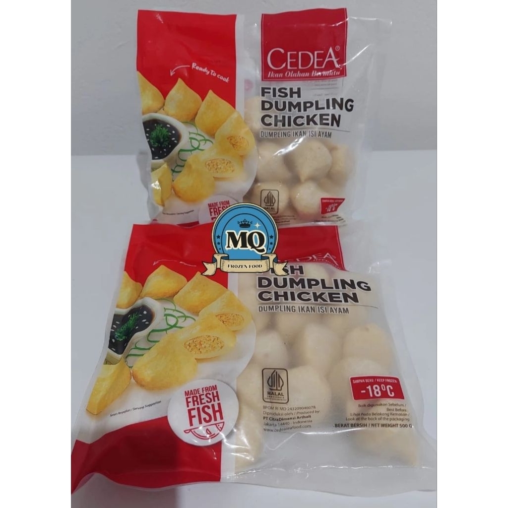 

Cedea Fish Dumpling chiken original 500gr