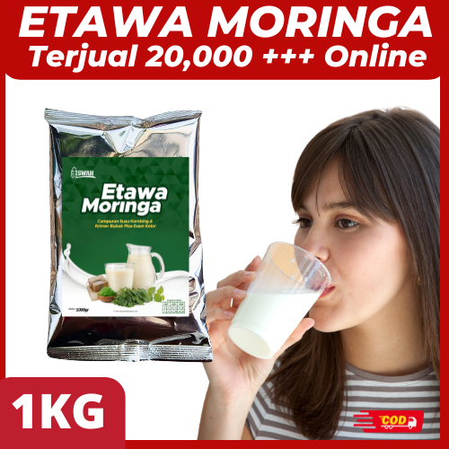 

ETAWA MORINGA - Susu Kambing Etawa Bubuk 1KG Full Cream