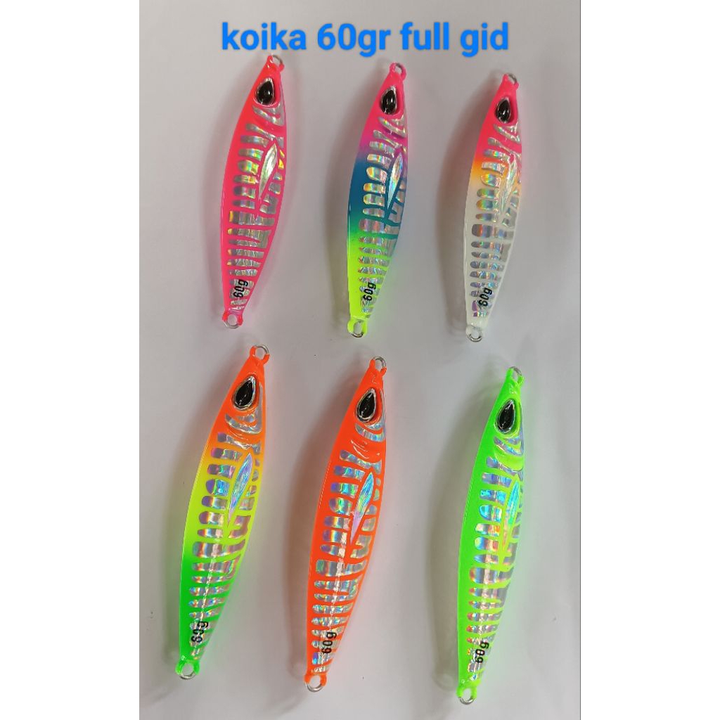 metal jig KOIKA 60gr FULL GID