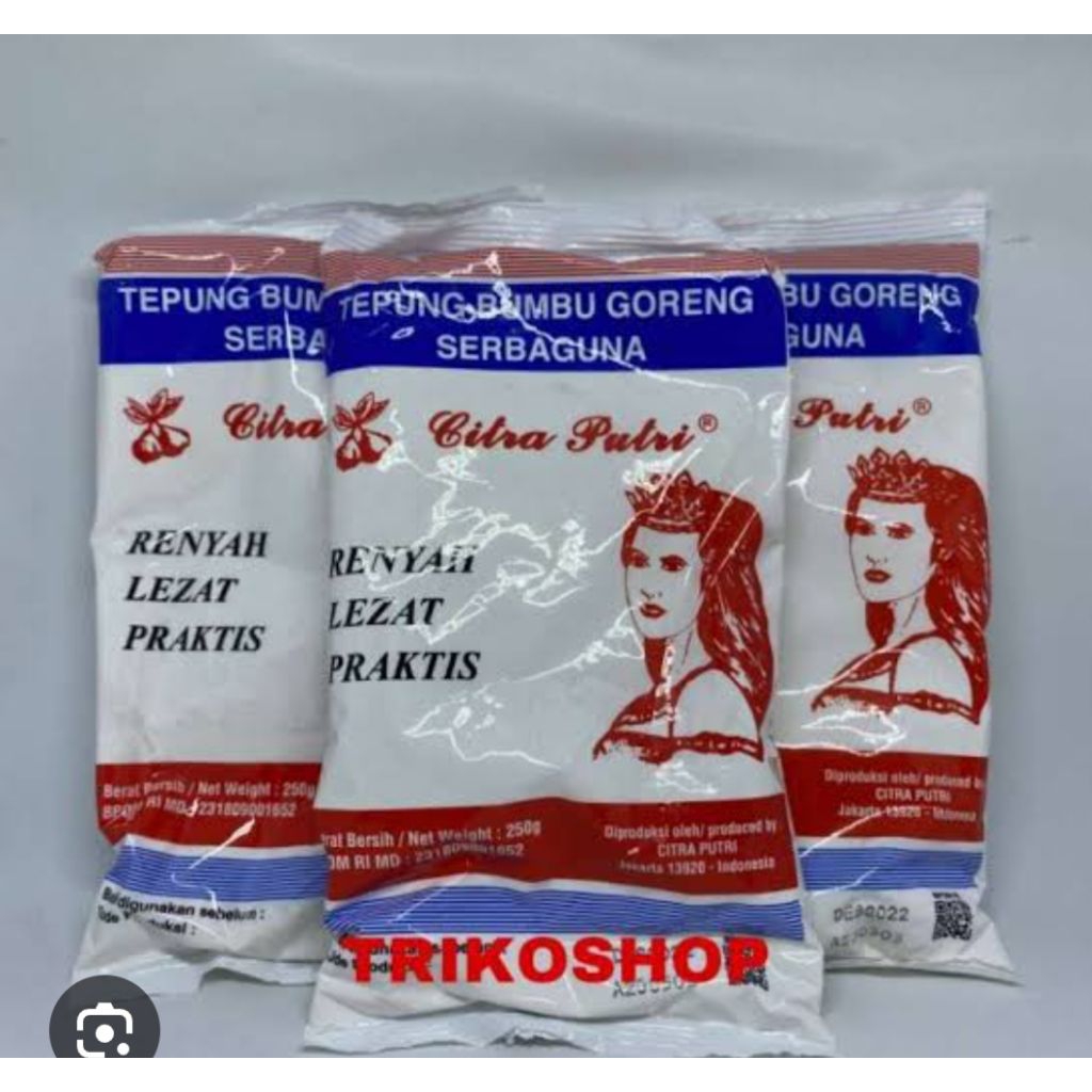 

tepung serbaguna citra putri 250 gr