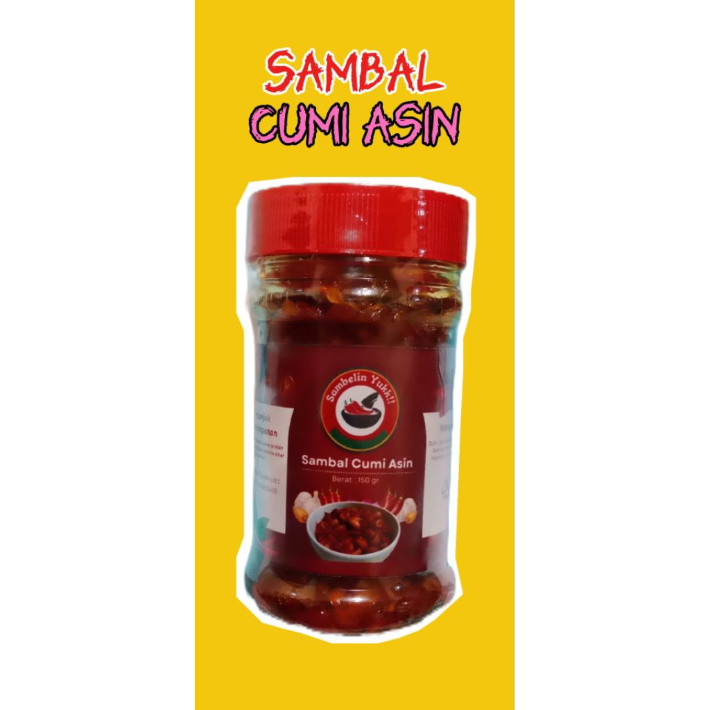 

Sambel cumi asin 150 gr