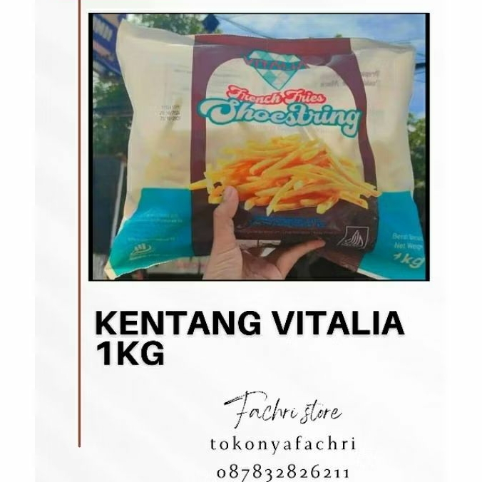 

kentang vitalia by bernardi 1kg / kentang goreng / kentang frozen 1kg