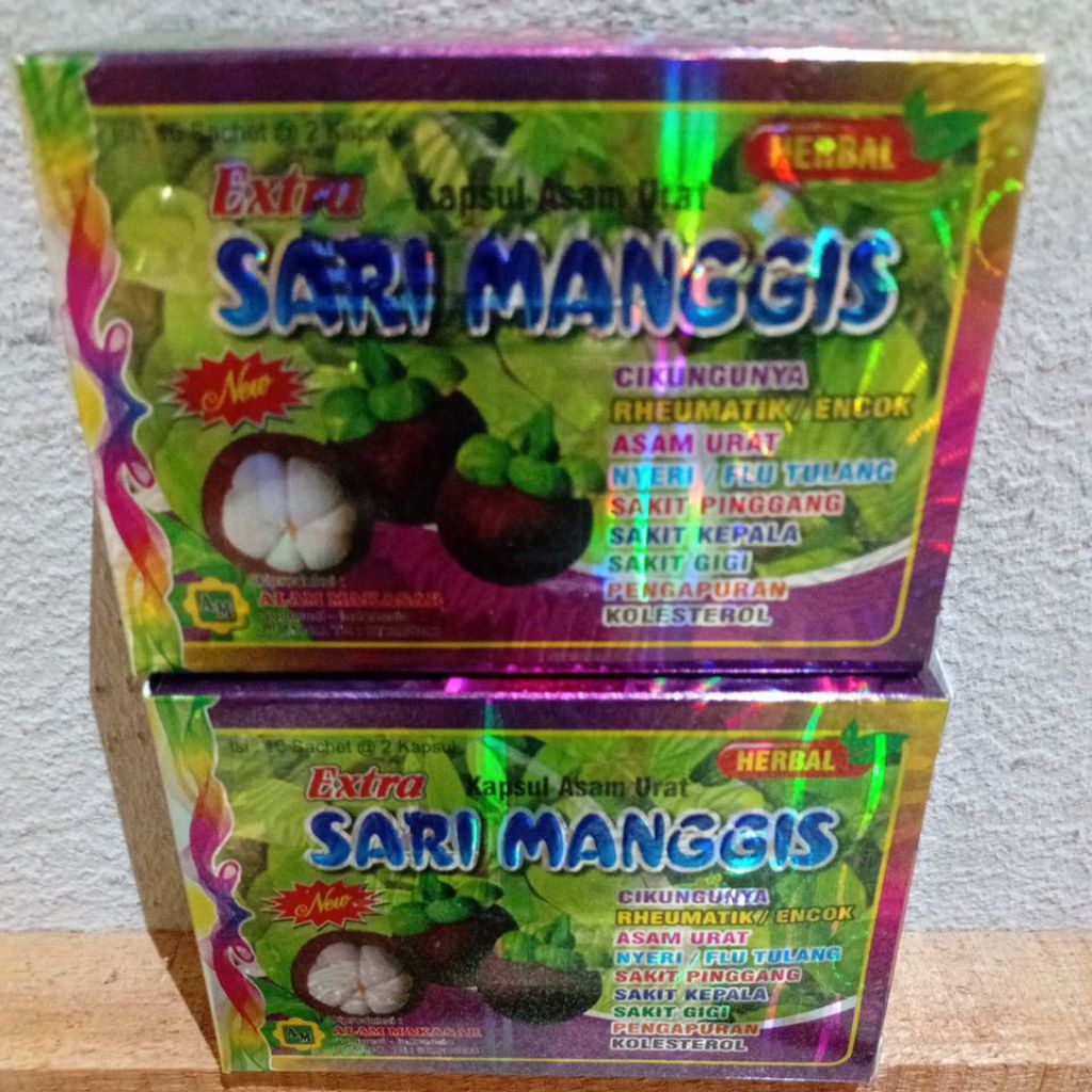 

# Sari Manggis kotak 10nsachet@2kapsul Original100%*