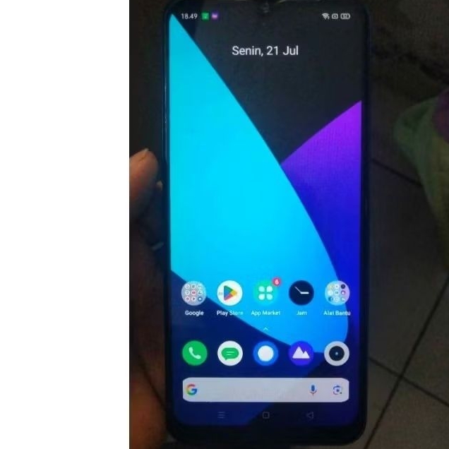 hp realme c3  ram 3,  seken