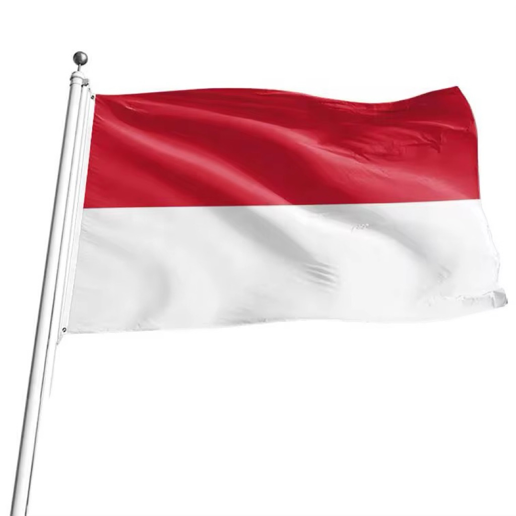 150x90cm Bendera Nasional Indonesia Bendera Merah Putih Besar Bahan Poliester