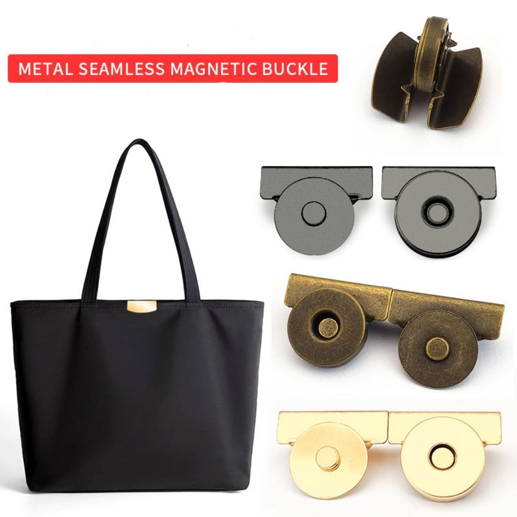 kancing magnet tas Kancing MagnetTas Dompet Besi Metal Tas Pin Lock Magnet Kunci