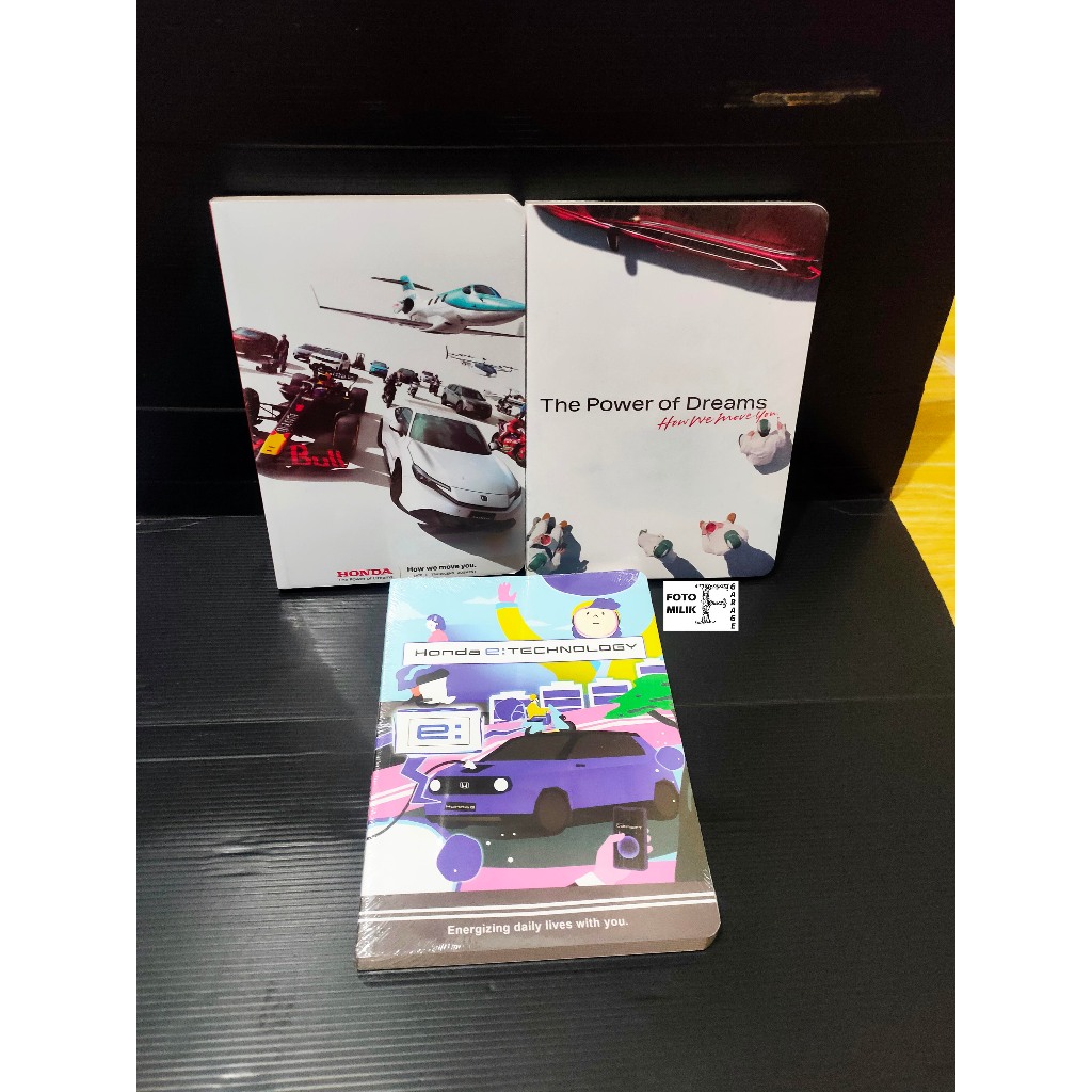 

Buku Tulis Notes Honda Offical Merchandise GIIAS Souvenir Notebook Book A5