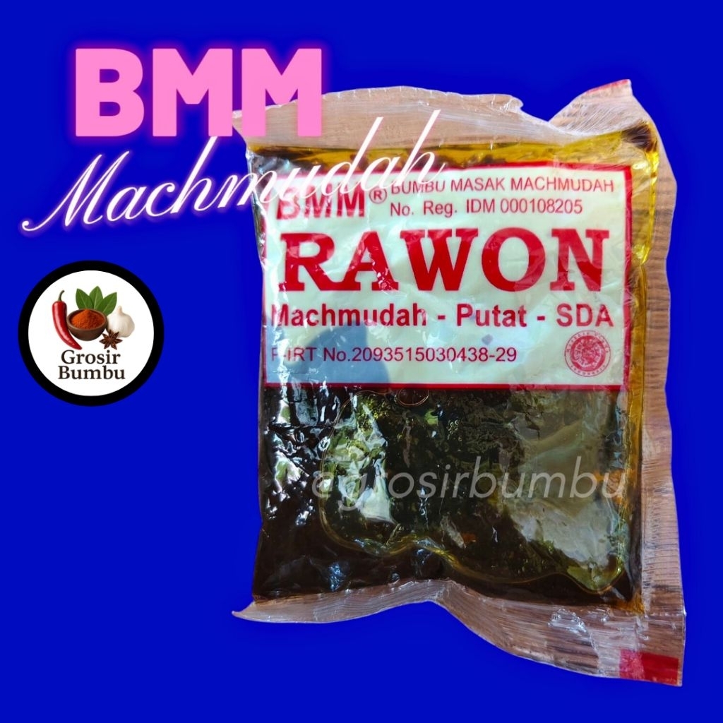 

BMM / Bumbu RAWON / Bumbu Masak Machmudah / Bumbu Masak Instan