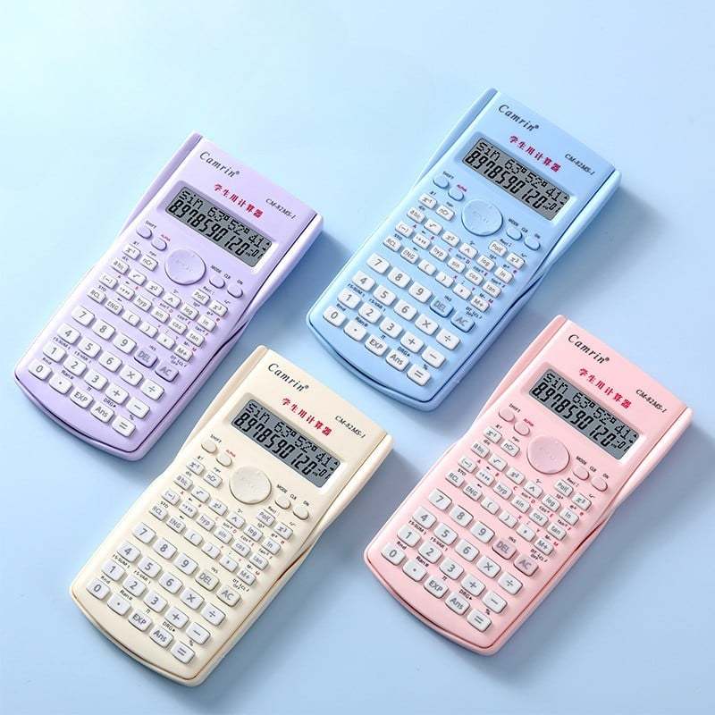 

Kalkulator Camrin CM-82MS Warna Pastel | Ilmiah 240 Fungsi 12 Digit | Pakai Baterai AAA (Terpisah)