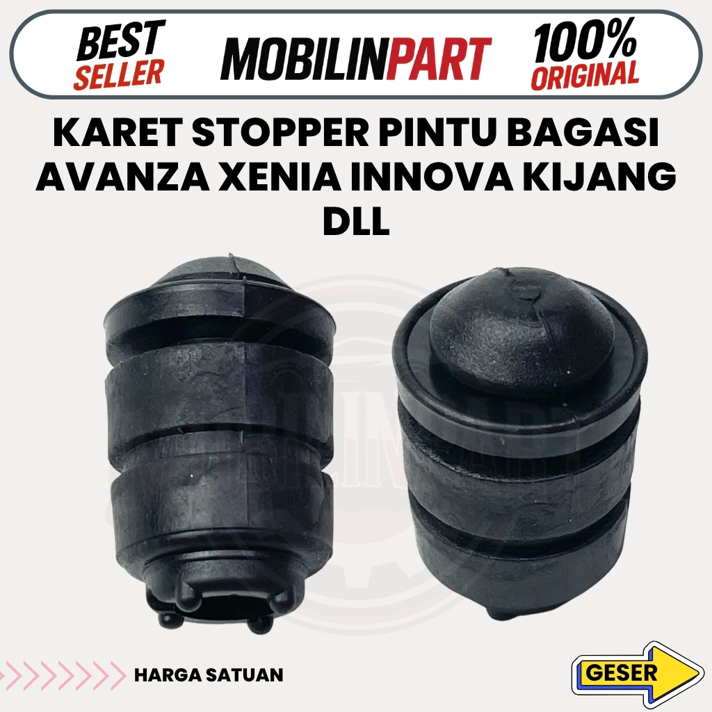 Karet Stopper Penahan Tahanan Pintu Bagasi Avanza Innova Xenia Kijang Dll / Karet Pintu Avanza