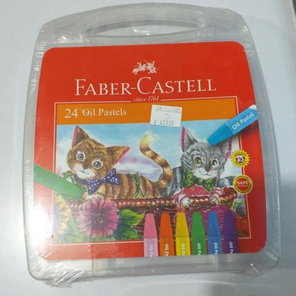

Faber-Castell Oil Pastels 24 Warna – Crayon Minyak Berkualitas untuk Karya Kreatif