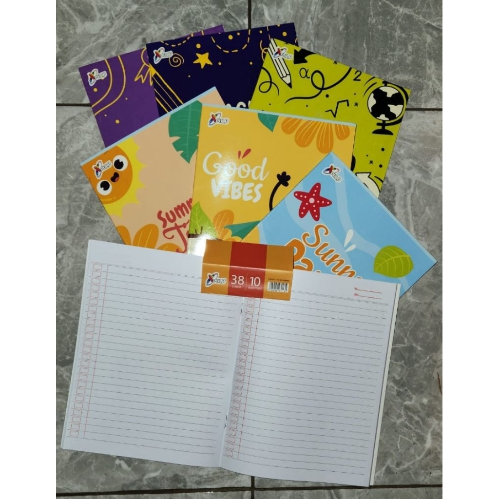 

BUKU TULIS MURAH dan TEBAL isi 38 LEMBAR 10 BIJI