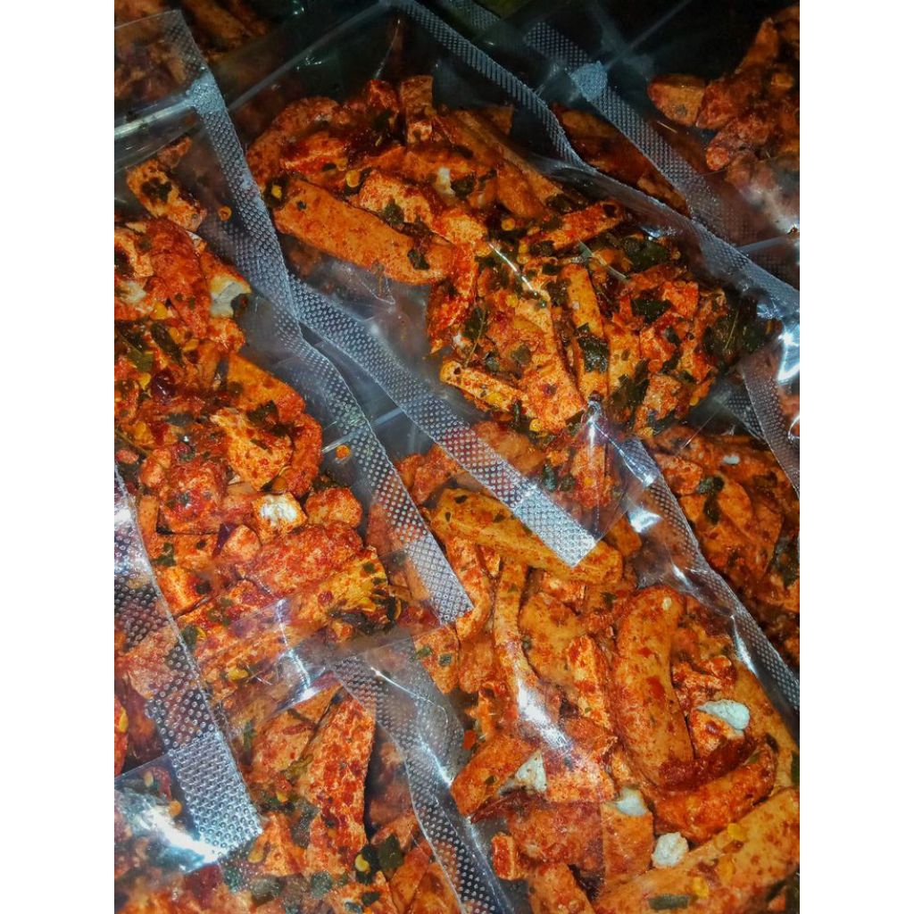 

Basreng Pedas Daun Jeruk