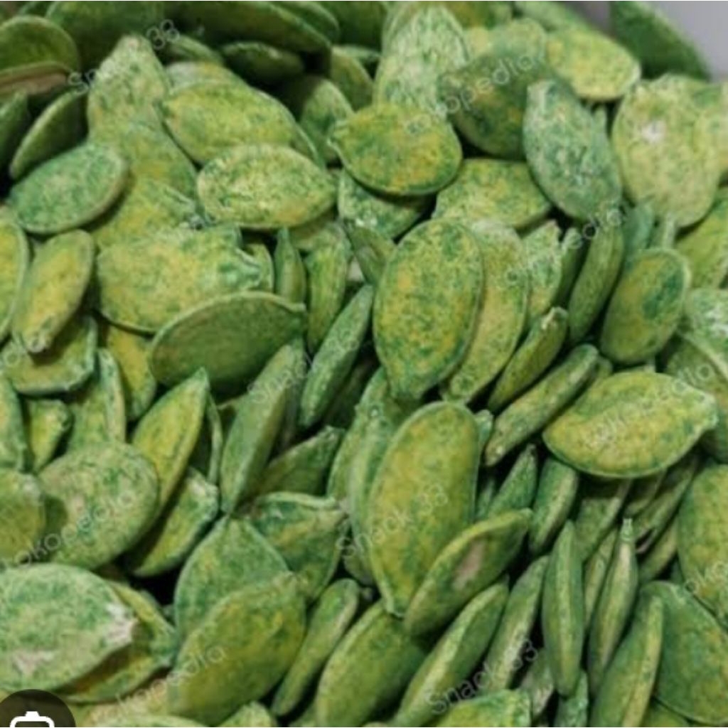 

KUACI BIJI LABU HIJAU RASA TEH HIJAU ( 200 GRM )