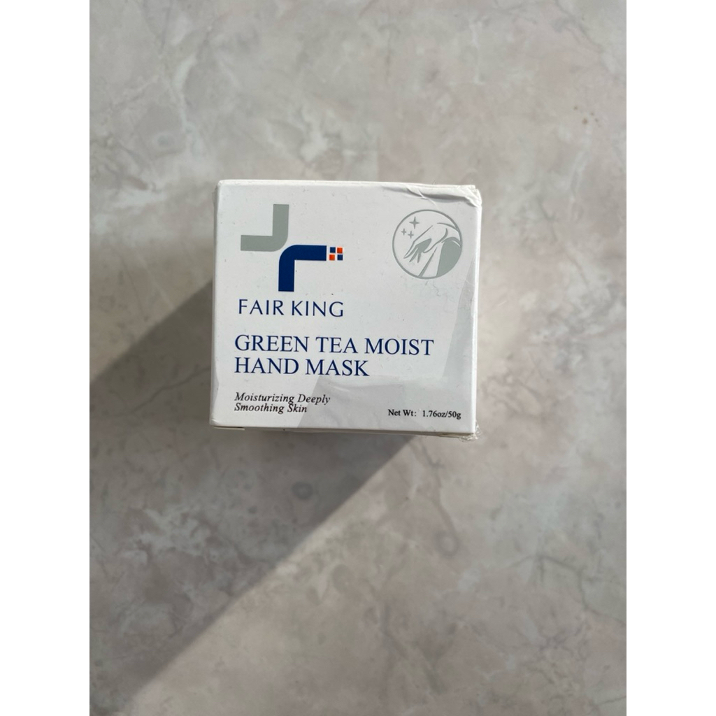 [PRELOVED] Fair King Green Tea Moist Hand Mask | masker tangan