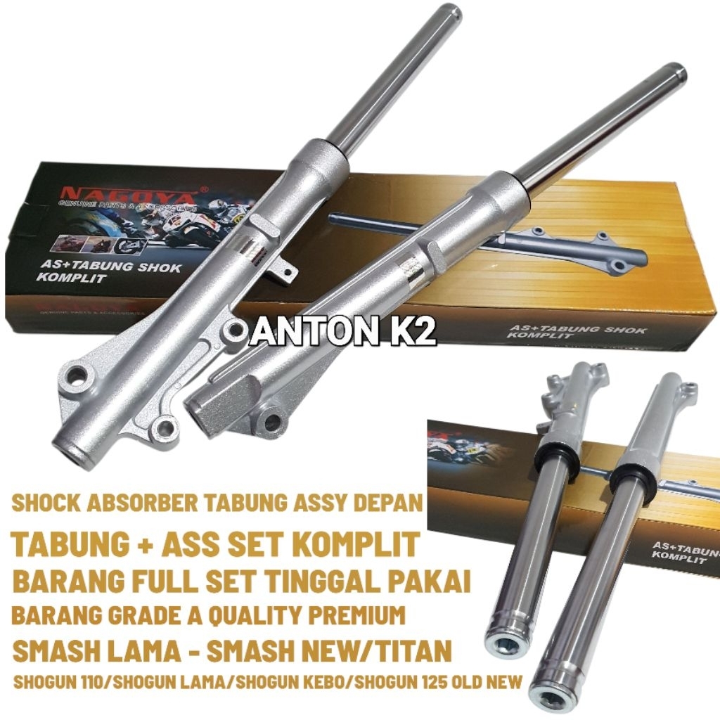 SHOCK BREAKER DEPAN/ABSORBER SHOCK TABUNG DEPAN STANDAR ORI MOTOR SHOGUN/SMASH/SHOGUN 125/SMASH NEW