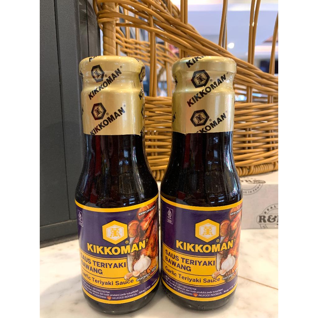 

Kikkoman Garlic Teriyaki Sauce Halal | Kikkoman Saus Teriyaki Bawang 300 GR