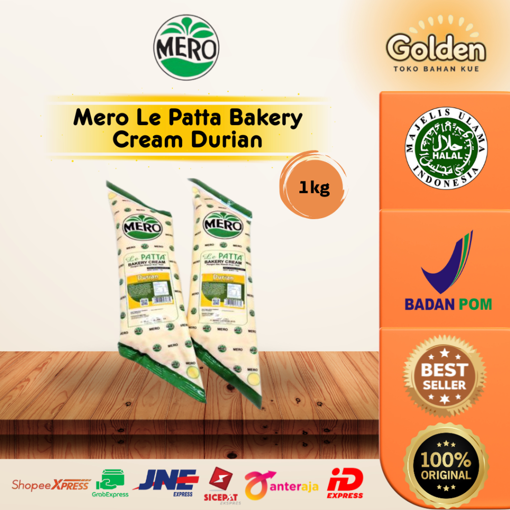 

Mero Le Patta Bakery Cream Durian 1kg