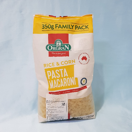 

Orgran Rice & Corn Macaroni 350g