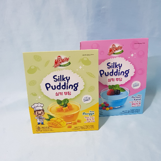 

Mr Jelly Silky Pudding Permen Karet/ Mangga 155g