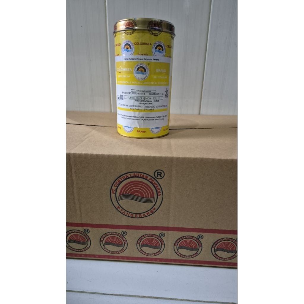 

Pewarna Makanan Kuning Telur Lemon ( Lemon Egg Yellow ) 202112 Coloursea 1kg