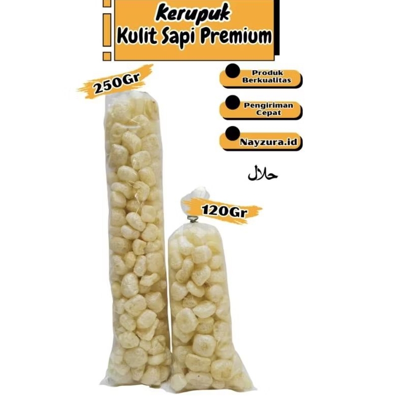 

Nayzura.id Kerupuk Kulit Sapi Asli Kerupuk Jengek Kerupuk Kulit Premium Ukuran 1 pak 12 pcs, 120gram, 250gram Cocok Untuk Cemilan Saat Santai