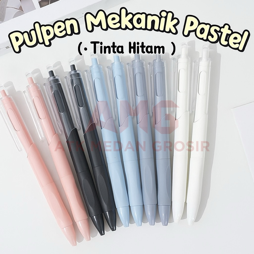 

PULPEN GEL RETRACTABLE MORANDI TINTA HITAM PER PCS