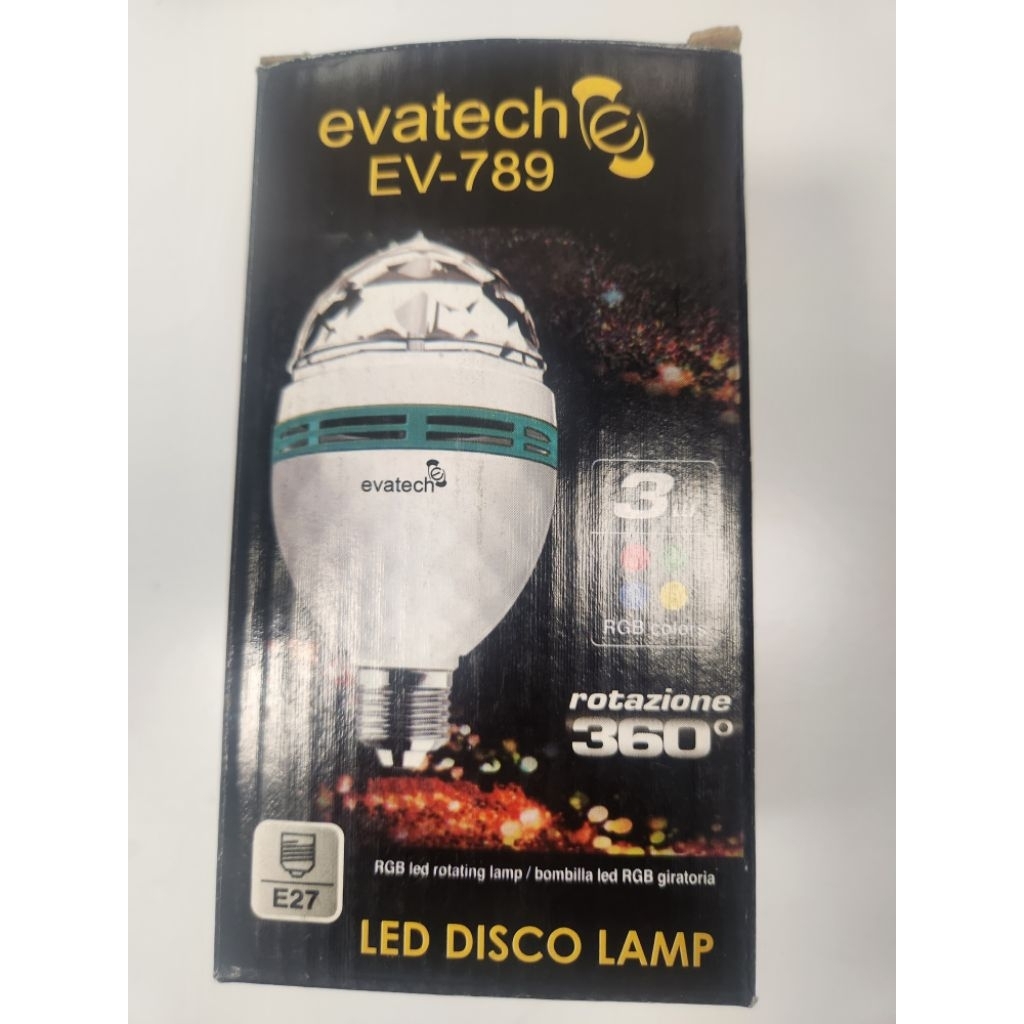 Lampu Disco Putar LED RGB