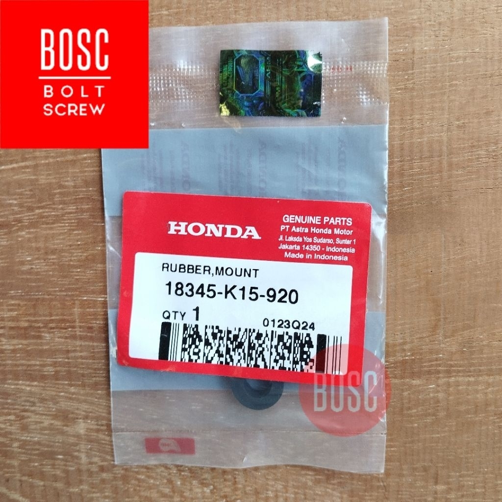 Karet Ujung Moncong Knalpot Vario 125 150 ADV GTR CB150R CBR150R CBR250RR 18345K15920 AHM