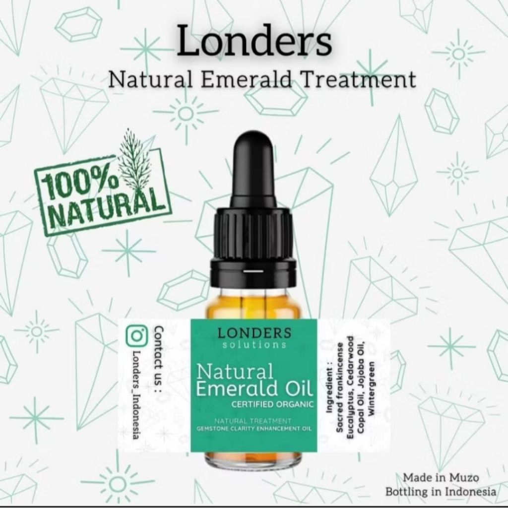 LONDERS Natural Emerald Oil for ZAMRUD / SKIN CARE ZAMRUD 5ML