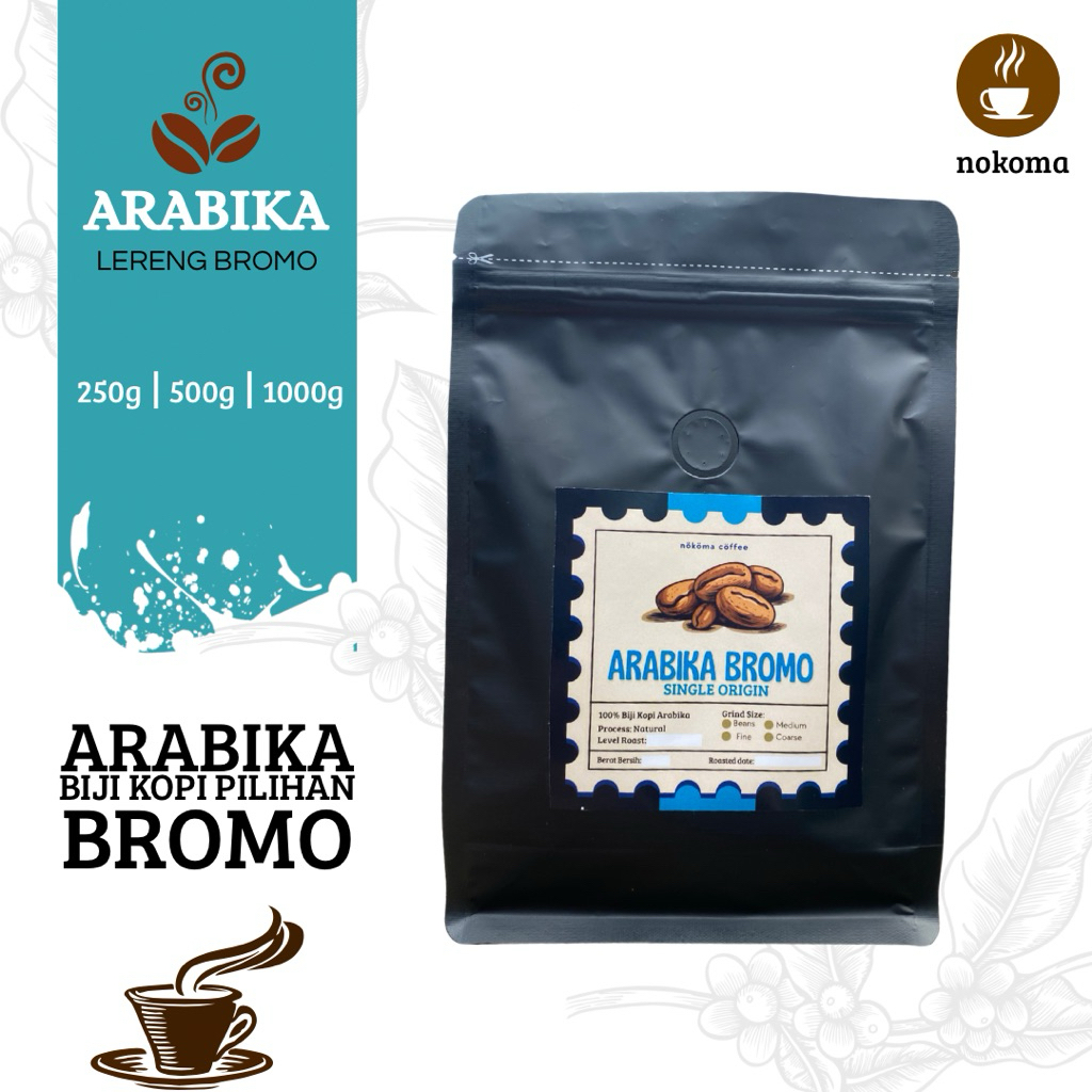 

Kopi Arabika Bromo Single Origin | 100% Biji Kopi Pilihan Tanpa Campuran | Fresh Roast