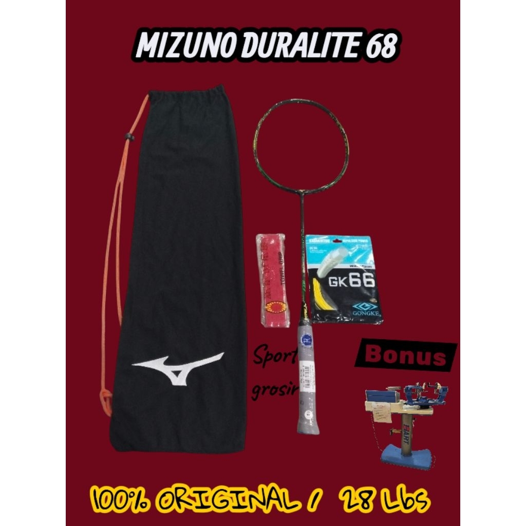 RAKET MIZUNO DURALITE 68 EDITION ORIGINAL