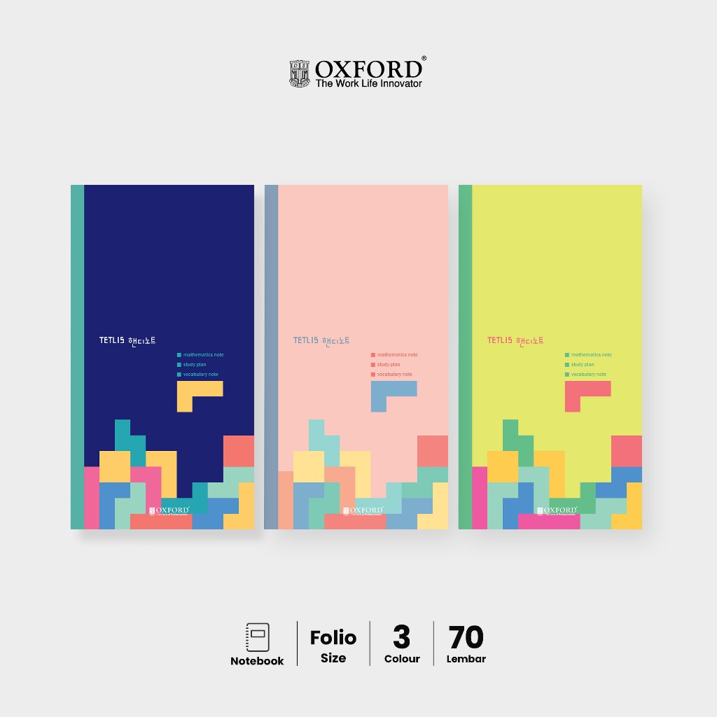 

Oxford Buku Catatan Folio Bergaris 70 Lembar - Buku Catatan Folio/Buku Akuntansi/Math Book