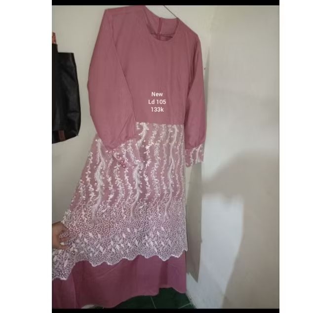 gamis brokat /gamis kondangan premium/gamis kondangan murah/gamis brokat murah premium