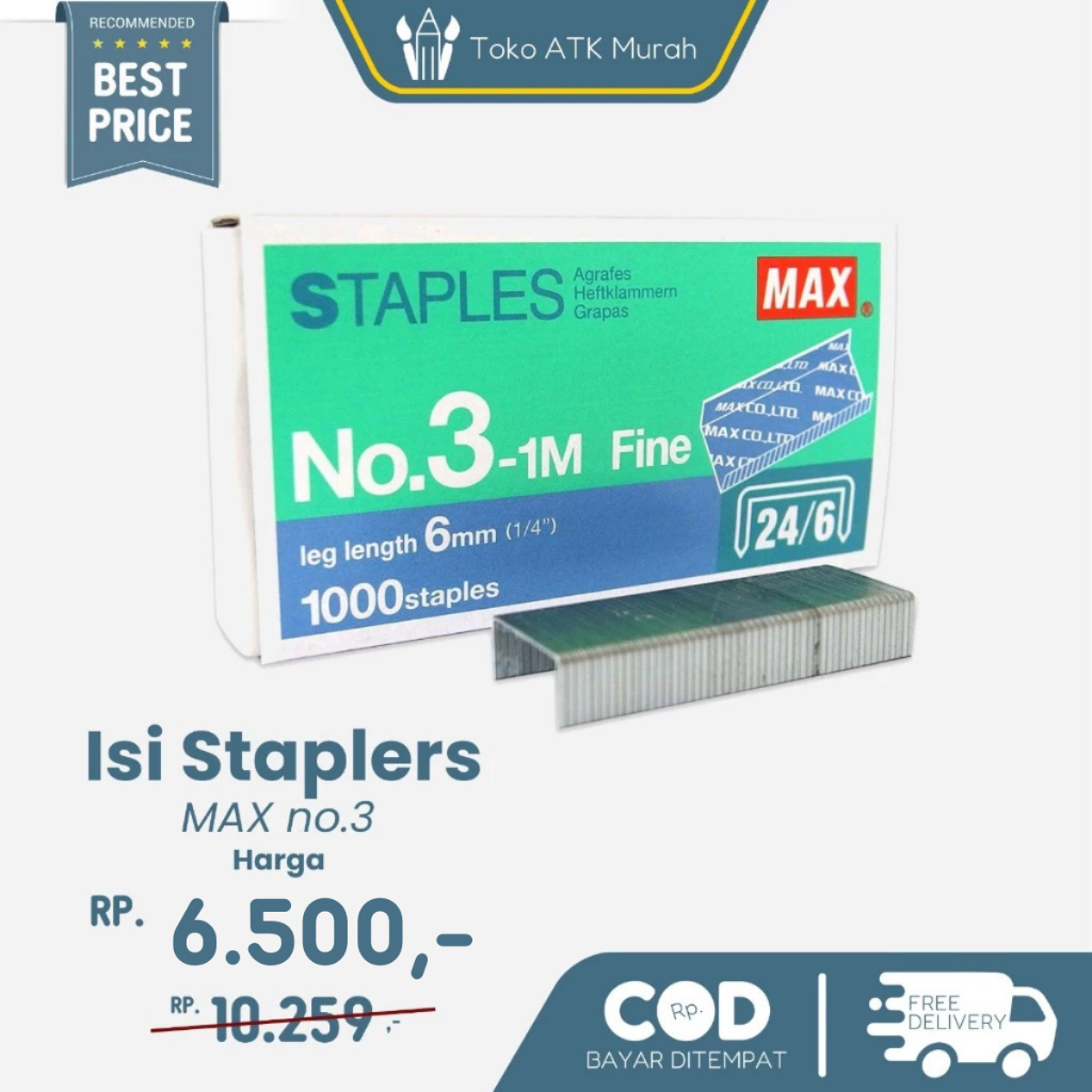 

Isi Staplers MAX no.3/MAX Isi Staplers no.3
