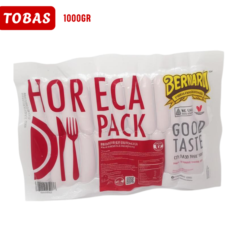 

Bernardi Horeca Sosis Breakfast VP 1kg/ Cocktail/ Sausage Frozen Food