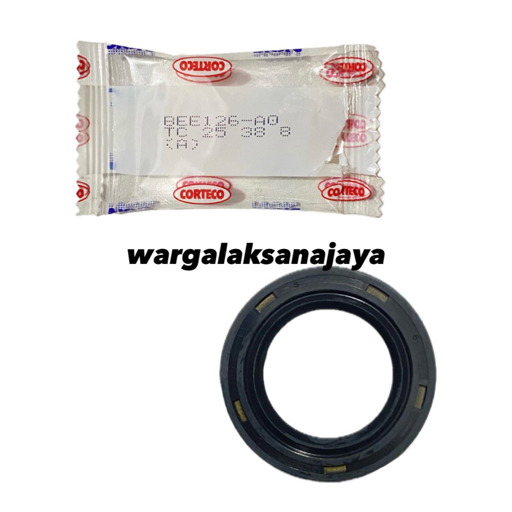 TC 25-38-8 Oil Seal Oli Sil As Pulley Pully Puli Poli Mesin Traktor Quick CAPUNG G600 IMPALA | Seal 
