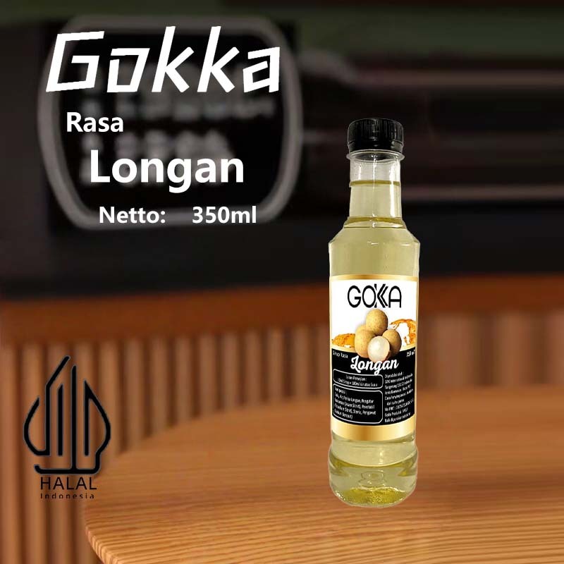 

Gokka Sirup Longan 350ml - Minuman Segar Rasa Longan / Longan Syrup