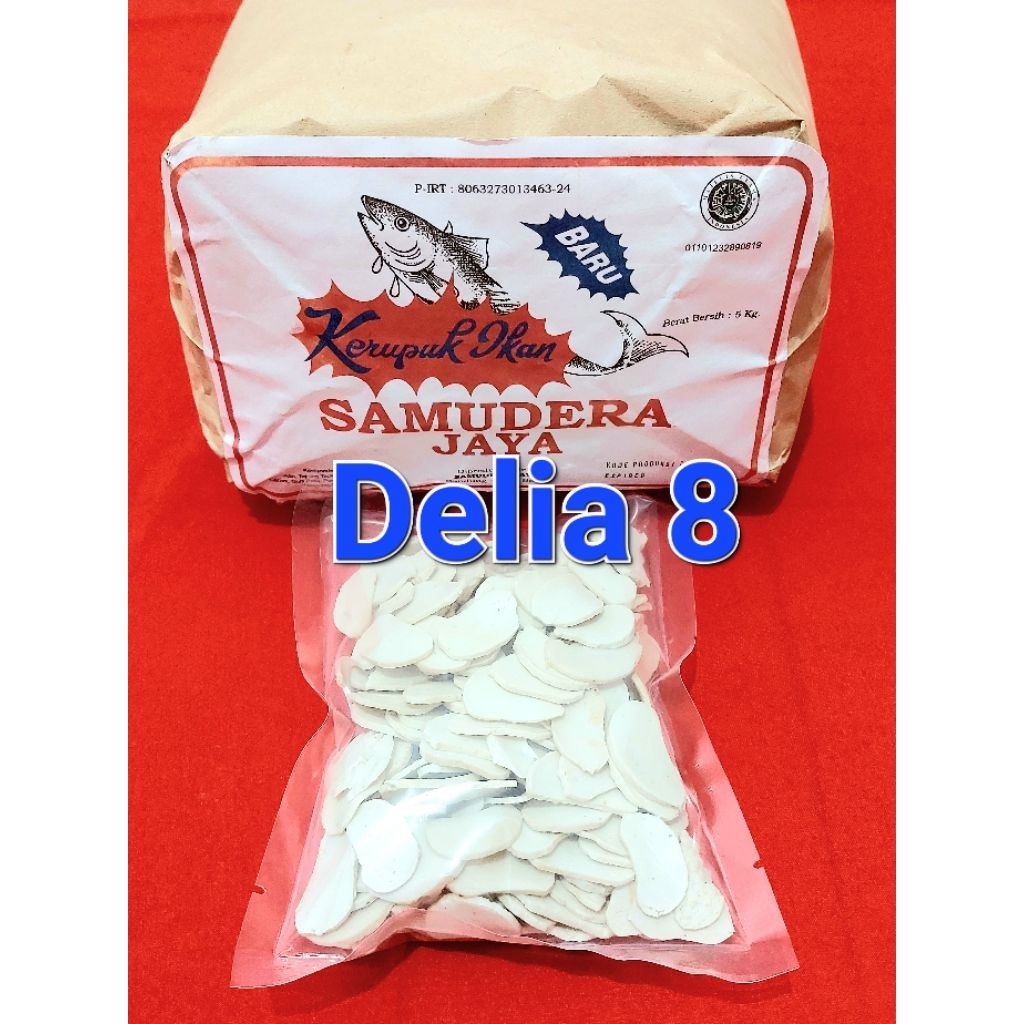 

Kerupuk Samudera Jaya Ikan Kakap (Merah) Kualitas Super 250 Gram
