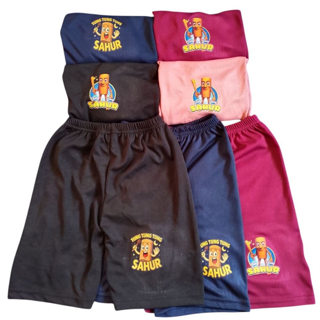 OBRAL ISI 6 PCS Celana short SOT anak perempuan pendek daleman rok hotpant legging cewek ketat TK SD