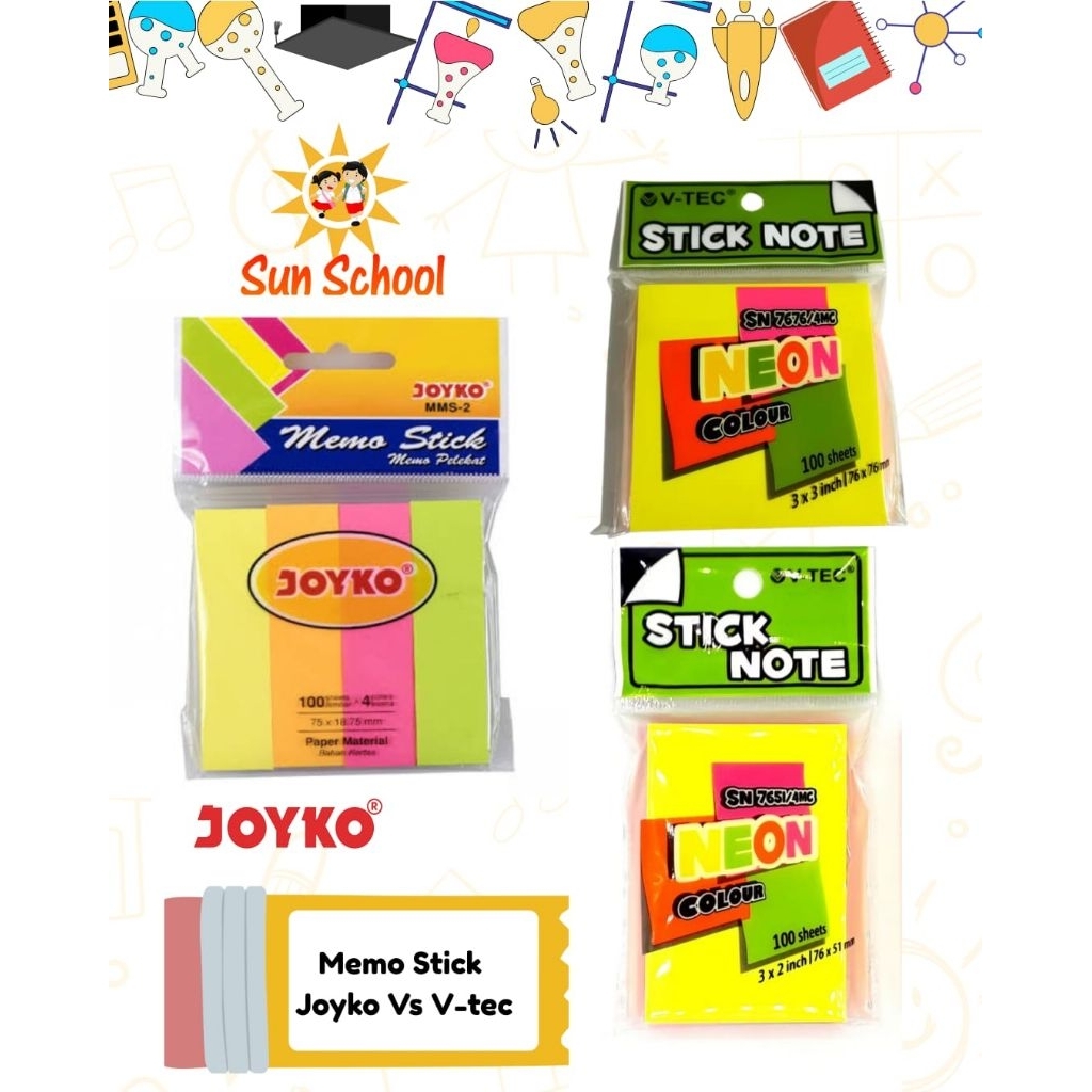 

Sticky Notes SN 7651 4mc / MMS -2 / SN 7676/4mc