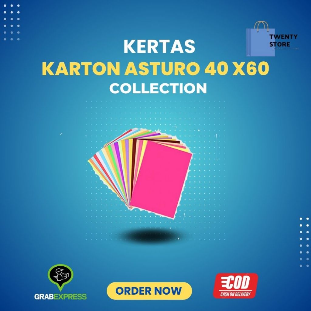 

KERTAS ASTURO / KERTAS KARTON 40x60 SATUAN
