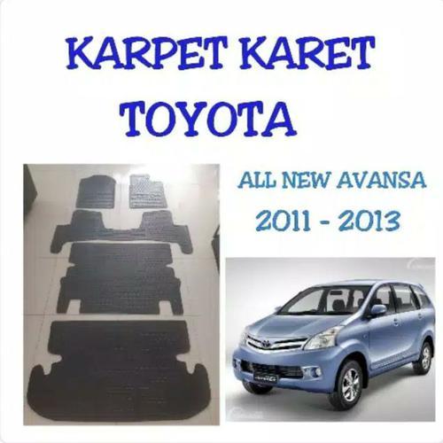 Karpet Karet Lantai Mobil All New Avanza Xenia Veloz 2011 sd 2013