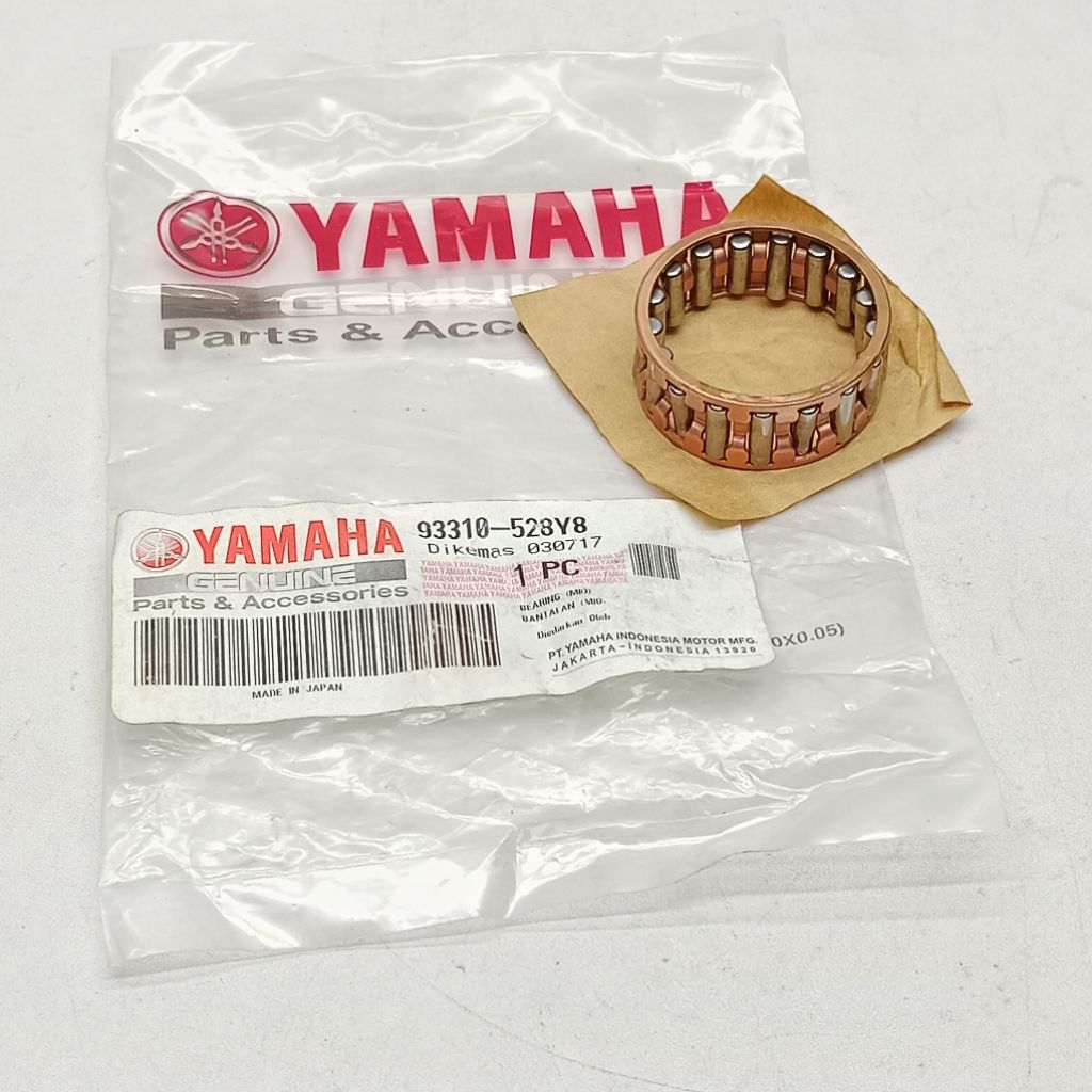 BEARING LAKER LAHER BAGIAN STANG PISTON MIO J MADE IN JAPAN 93310-528Y8 ORI ORIGINAL ASLI YAMAHA YGP