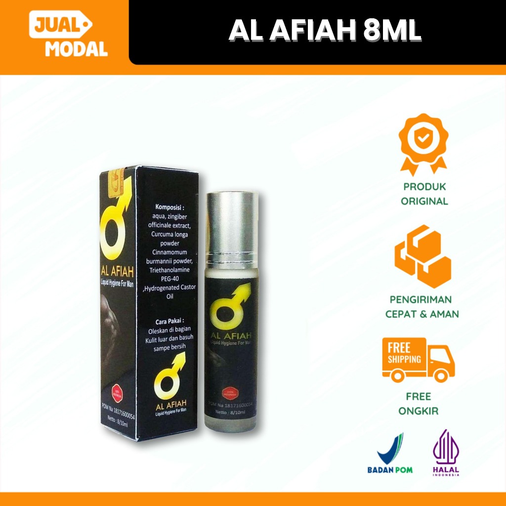 Al Afiah 8ml Obat Oles Asli Original BPOM