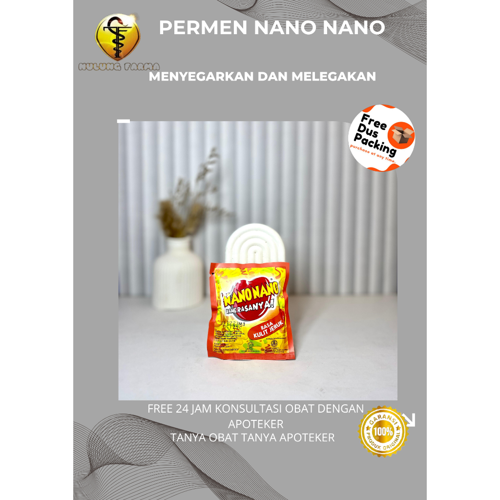 

PERMEN NANO NANO MENYEGARKAN DAN MELEGAKKAN