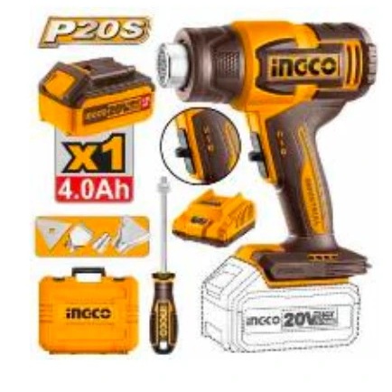 INGCO HGLI2006 MESIN HEAT GUN 20V CORDLESS HEAT GUN HOT GUN
