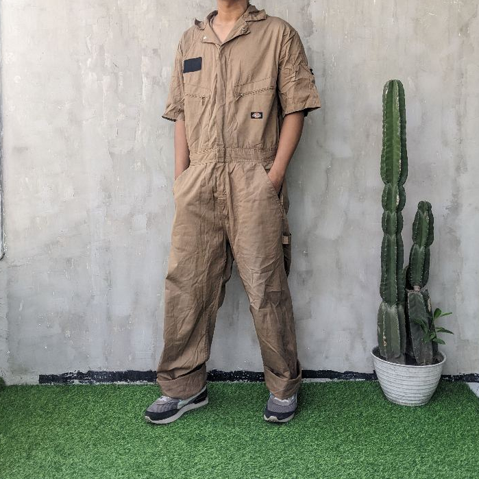COVERALL DC COKLAT VINTAGE
