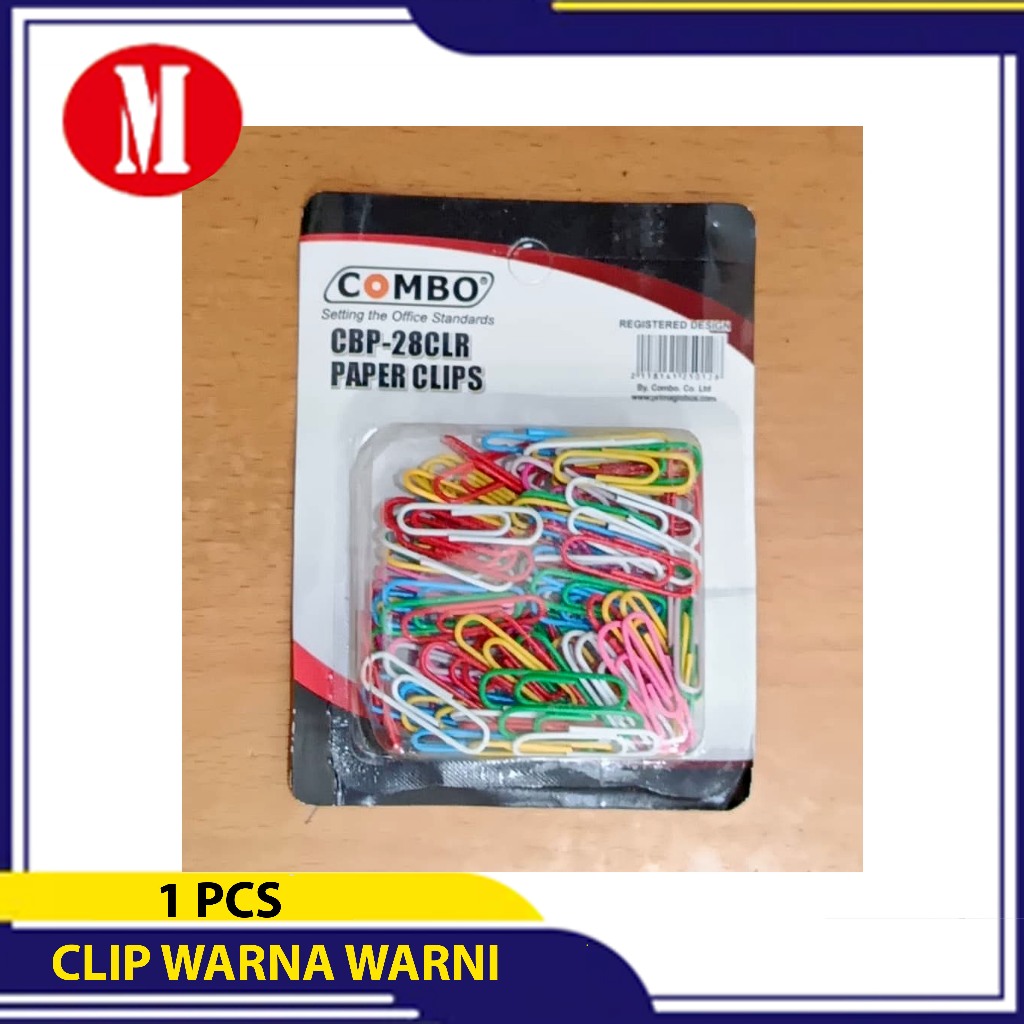 

Paper Clip Warna warni Combo No.05